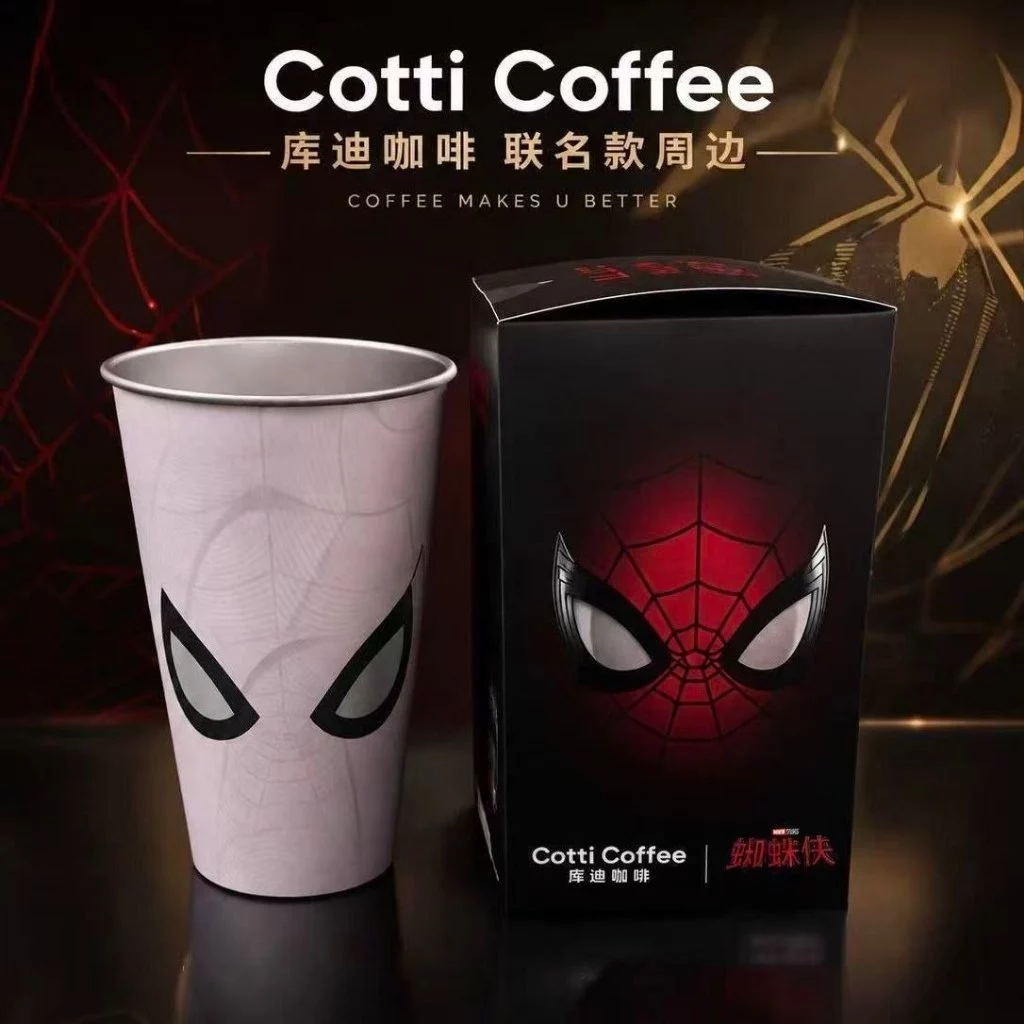 Ly đổi màu lạnh Cotti Coffee x Spider-Man (Brand New Day) mẫu mới nhất