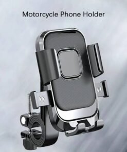 Giá Ðỡ Điện Thoại Xe Máy Moto, Hoạt Động Một Tay, Có Thế Xoay 360°, Thích Hợp Cho Xe Máy Và Xe Tay Ga Phone